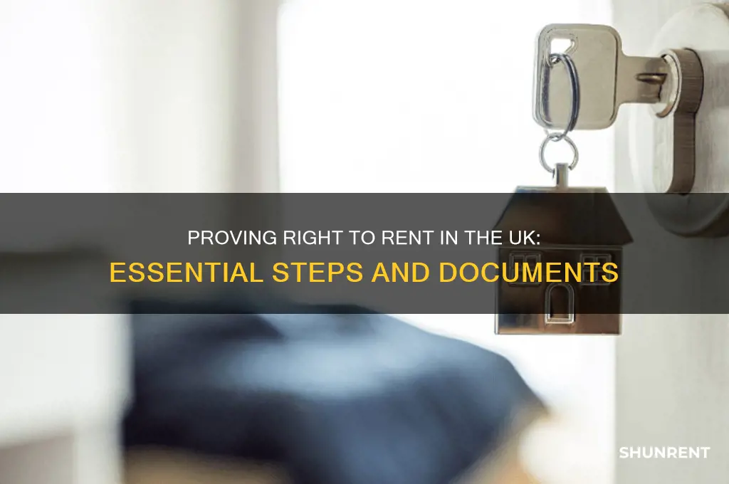 how to prove right to rent in uk