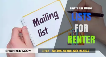 Effective Strategies to Pull Mailing Lists for Renters