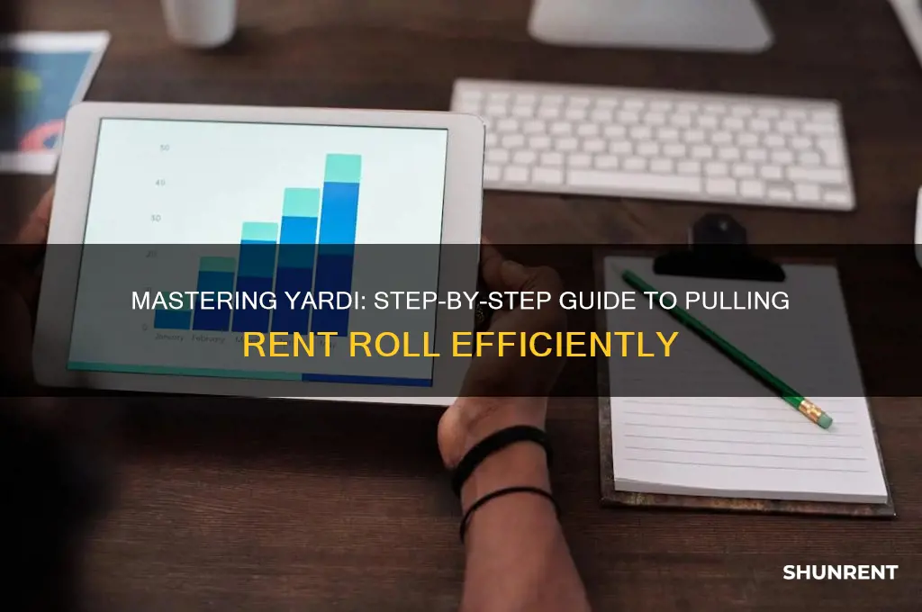 how to pull rent roll in yardi