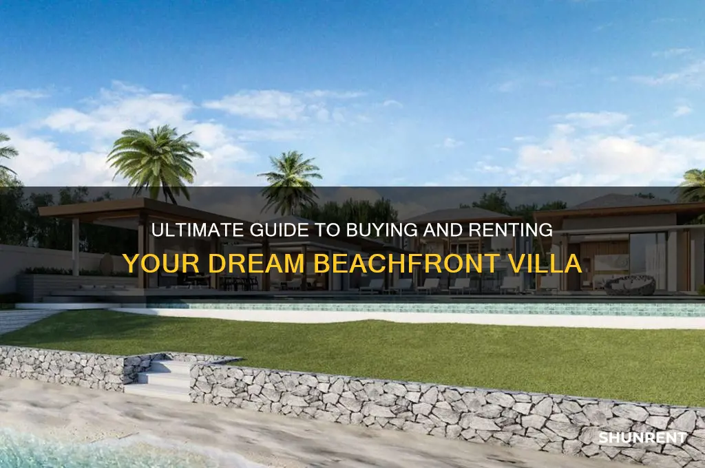 how to purchase beachfront villa rent please