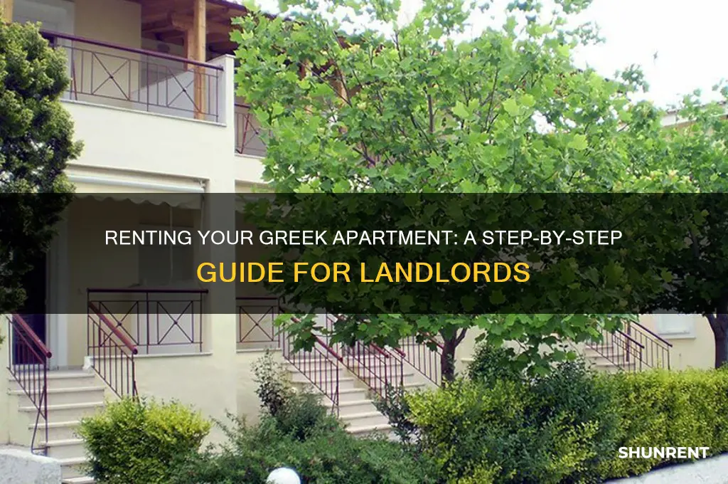 how to put appartment on rent at greece