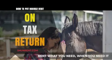 Maximize Deductions: Reporting Horse Rent on Your Tax Return