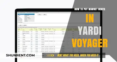Mastering Yardi Voyager: A Guide to Inputting Market Rents