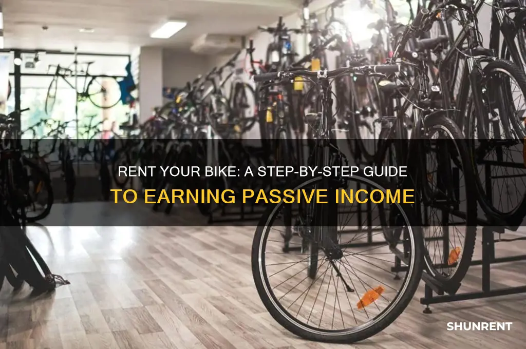 how to put my bike on rent