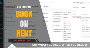 Rent Your Book: A Step-by-Step Guide to Sharing Your Story