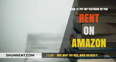 Rent Your Textbook on Amazon: A Step-by-Step Guide