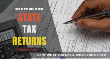 Maximize Your State Tax Returns: Claiming Rent Expenses Made Easy