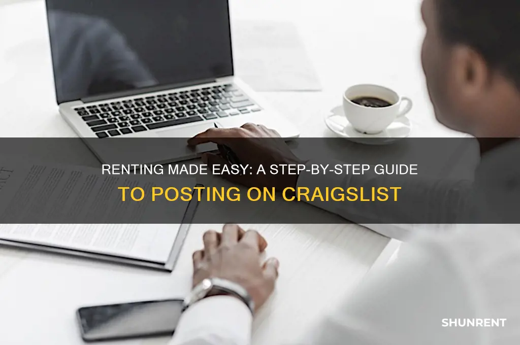 how to put something for rent on craigslist