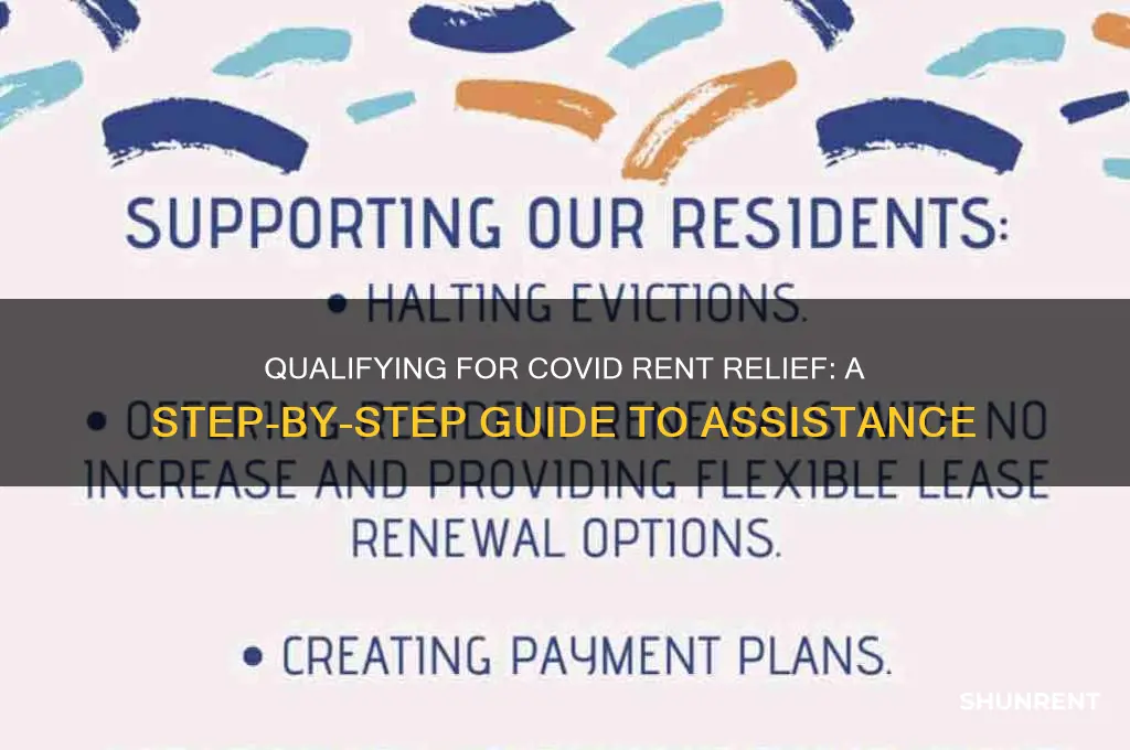 how to qualify for covid rent relief