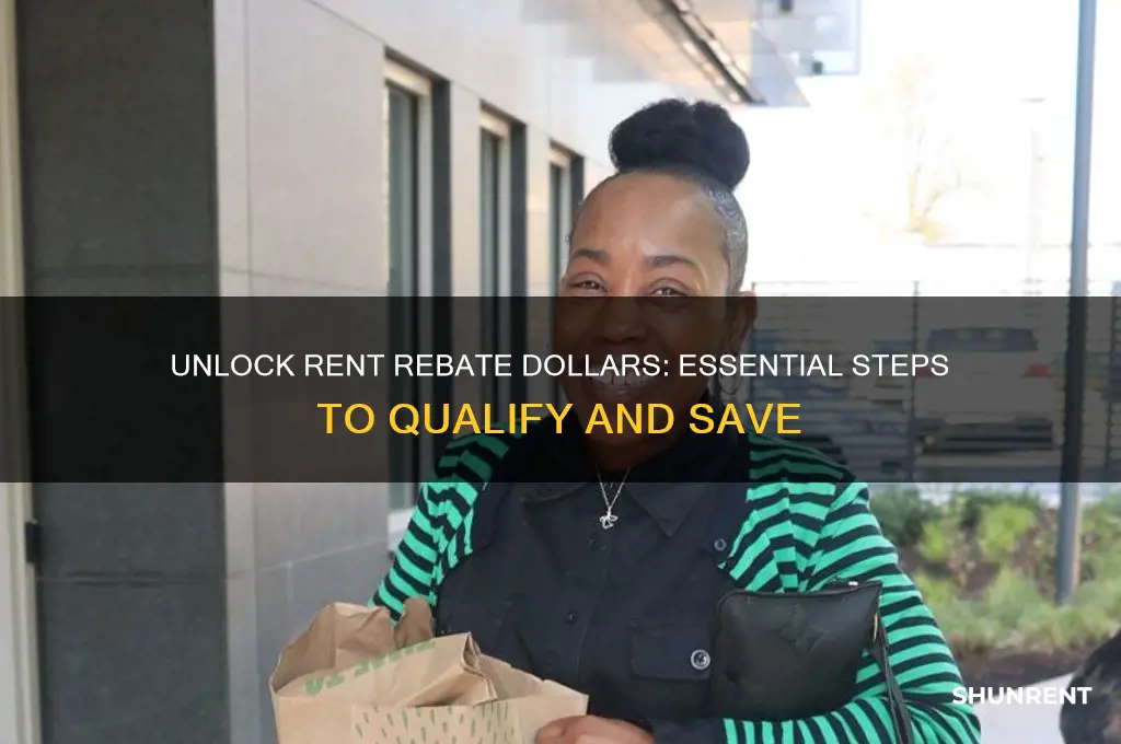how to qualify for rent rebate dollars