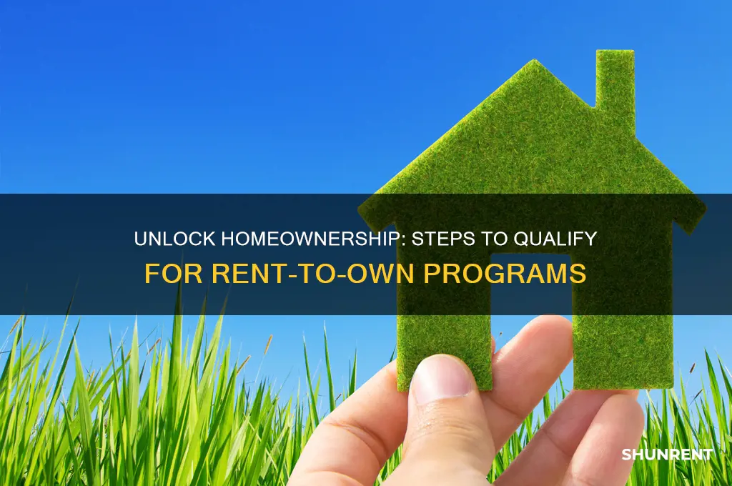 how to qualify for rent to own
