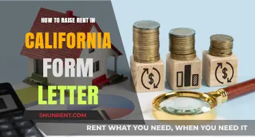 Raising Rent in California: Crafting a Proper Form Letter Guide