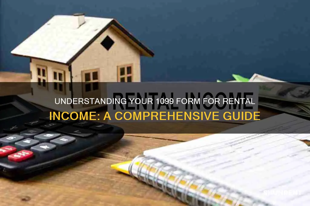 how to read a 1099 with rent