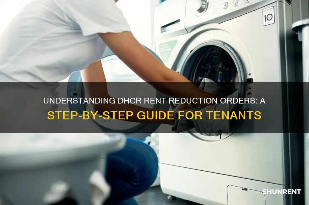 how to read dhcr rent reduction orders
