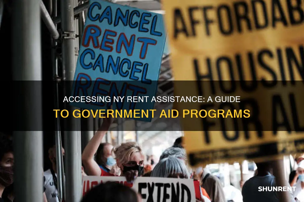 how to receive government assistance for rent ny