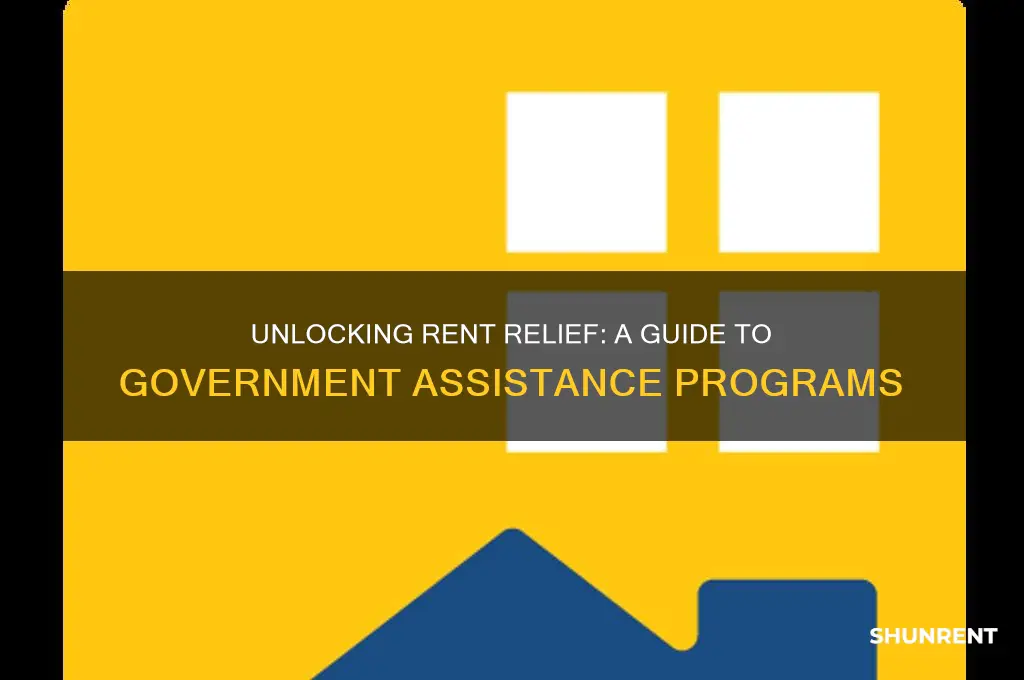 how to receive government assistance for rent