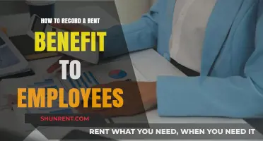 Recording Rent Benefits for Employees: A Step-by-Step Accounting Guide