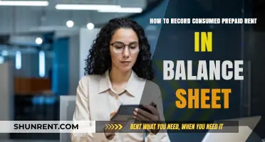 Recording Prepaid Rent: A Step-by-Step Balance Sheet Guide