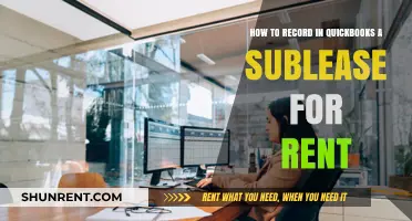 Recording Sublease Rent in QuickBooks: A Step-by-Step Guide