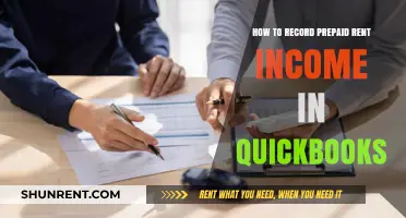 Recording Prepaid Rent Income in QuickBooks: A Step-by-Step Guide