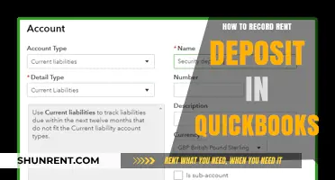 QuickBooks Rent Deposit Recording: A Step-by-Step Guide for Landlords