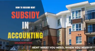 Recording Rent Subsidy in Accounting: A Step-by-Step Guide