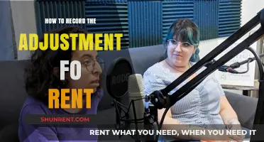 Mastering Rent Adjustments: A Step-by-Step Recording Guide