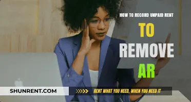 Efficiently Record Unpaid Rent to Remove AR: A Step-by-Step Guide