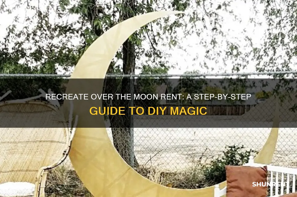 how to recreate over the moon rent
