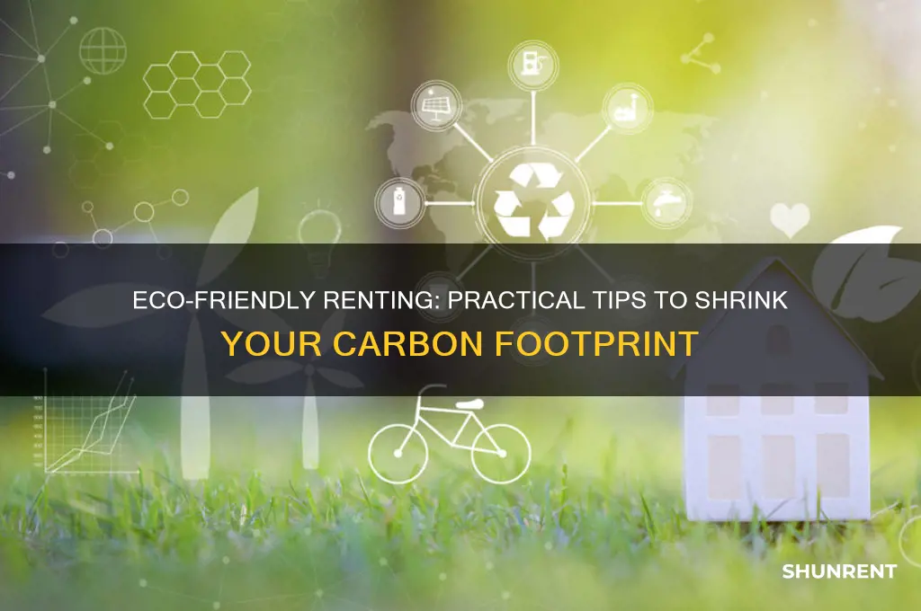 how to reduce carbon footprint as a renter