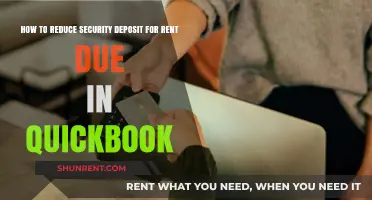 QuickBooks Tips: Lowering Your Rental Security Deposit Efficiently and Easily