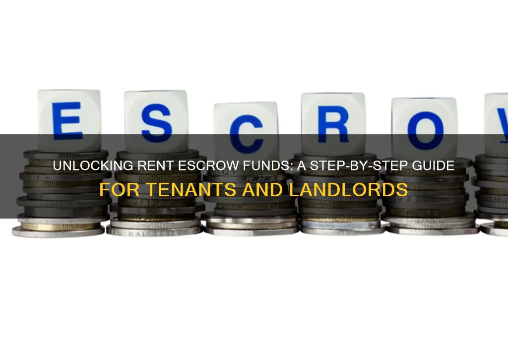how to release funds from rent escrow