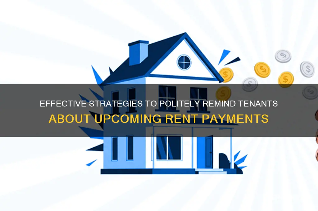 how to remind tenant rent is due