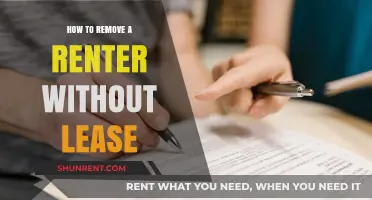 Removing a Renter Without a Lease: Legal Steps and Best Practices