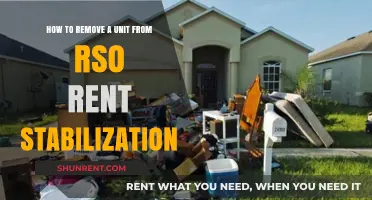 Steps to Remove a Unit from RSO Rent Stabilization Program