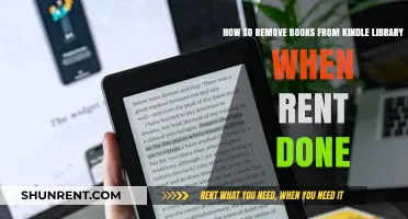 How to Remove Rented Books from Kindle Library After Expiry