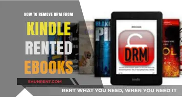 Unlock Your Kindle Rentals: A Guide to Removing DRM from eBooks