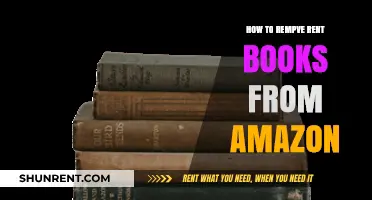 How to Easily Remove Rented Books from Your Amazon Account