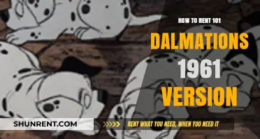 Renting Disney's 1961 Classic: 101 Dalmatians - A Guide