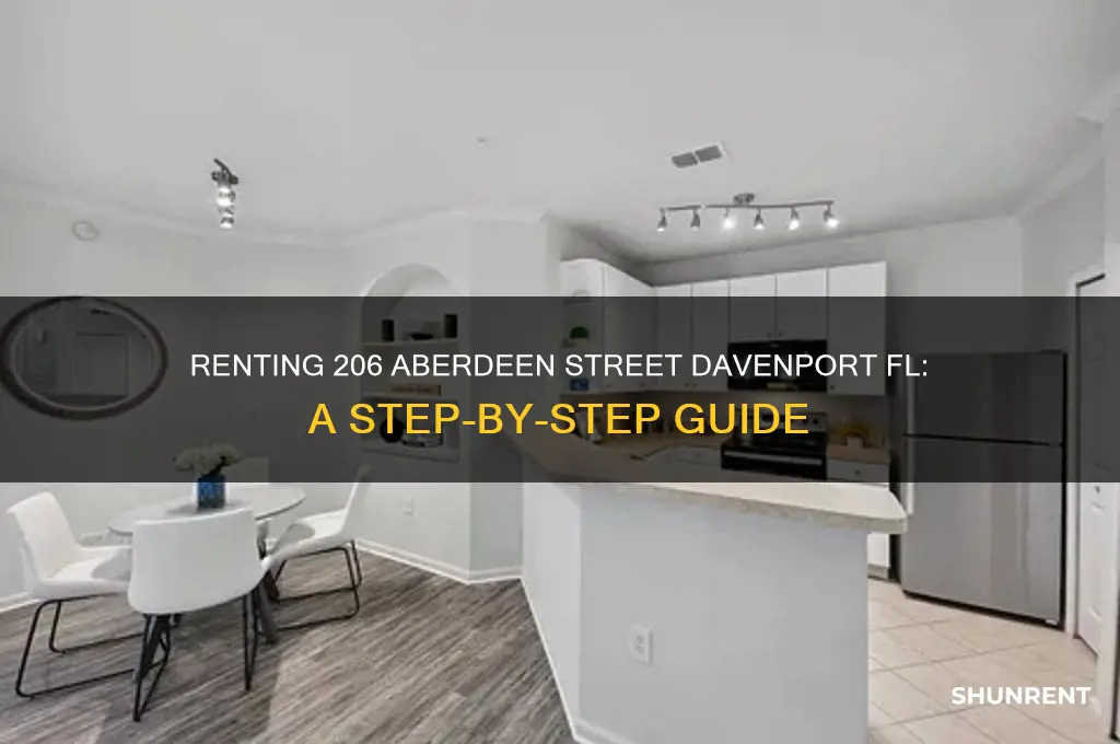 how to rent 206 aberdeen street davenport fl