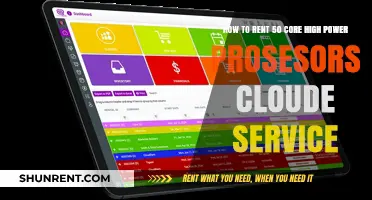 Renting High-Power 50-Core Processors: Cloud Service Guide for Efficiency