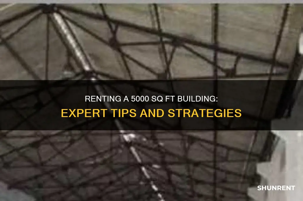 how to rent 5000 square foot building