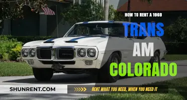 Renting a 1969 Trans Am in Colorado: Your Ultimate Guide