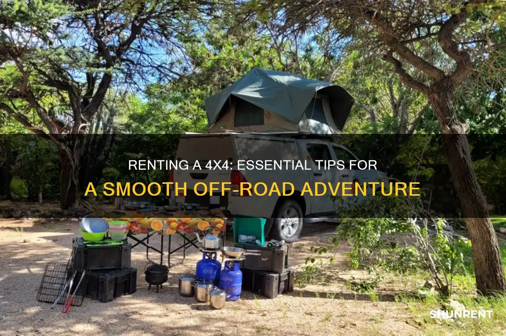 how to rent a 4 by 4