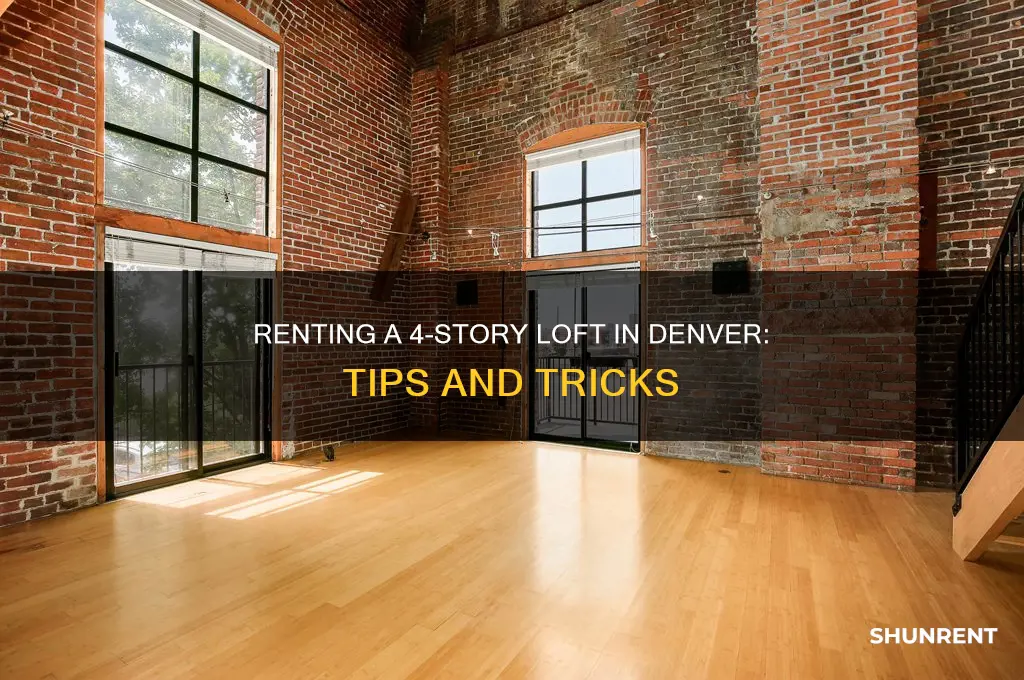 how to rent a 4 story loft in denver