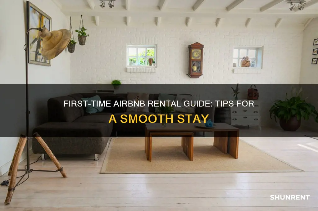 how to rent a airbnb for the first time