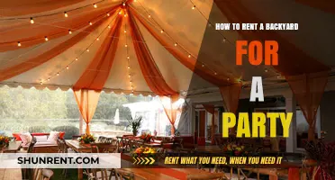 Renting a Backyard for Your Party: A Step-by-Step Guide