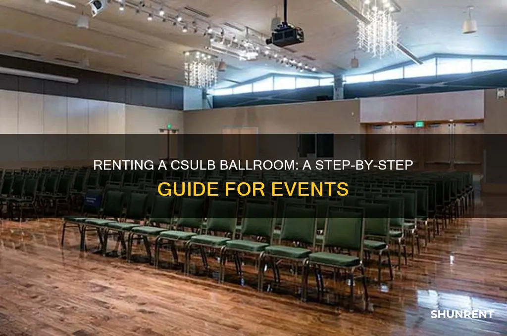 how to rent a ballroom at csulb