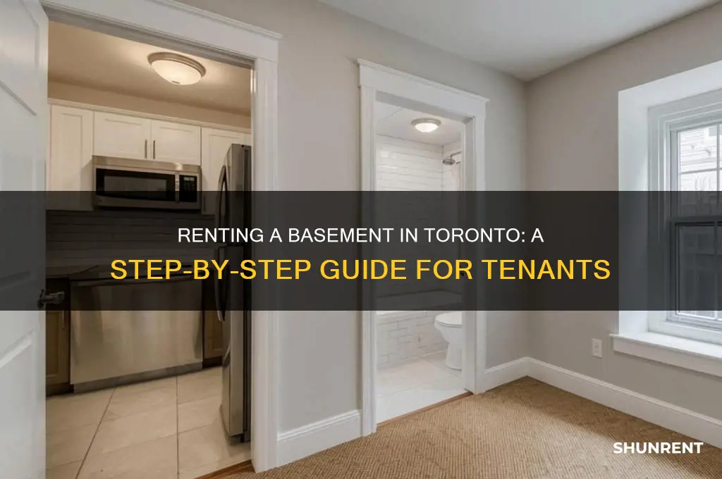 how to rent a basement in toronto