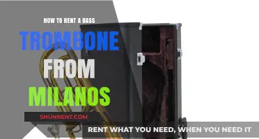 Renting a Bass Trombone from Milano's: A Step-by-Step Guide